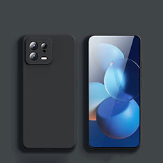 Funda Silicona Ultrafina Goma 360 Grados Carcasa YK1 para Xiaomi Mi 13 5G Negro
