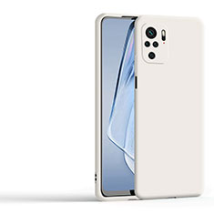 Funda Silicona Ultrafina Goma 360 Grados Carcasa YK1 para Xiaomi Poco M5S Blanco
