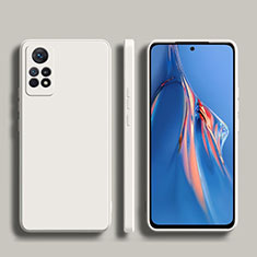 Funda Silicona Ultrafina Goma 360 Grados Carcasa YK1 para Xiaomi Poco X4 Pro 5G Blanco
