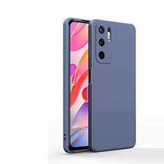 Funda Silicona Ultrafina Goma 360 Grados Carcasa YK1 para Xiaomi Redmi Note 10 5G Gris Lavanda