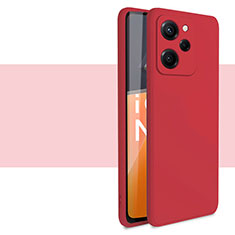 Funda Silicona Ultrafina Goma 360 Grados Carcasa YK1 para Xiaomi Redmi Note 12 Pro Speed 5G Rojo