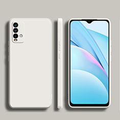Funda Silicona Ultrafina Goma 360 Grados Carcasa YK1 para Xiaomi Redmi Note 9 4G Blanco