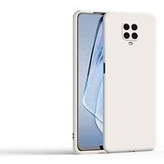 Funda Silicona Ultrafina Goma 360 Grados Carcasa YK1 para Xiaomi Redmi Note 9S Blanco