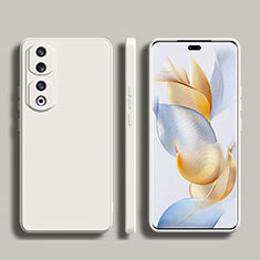Funda Silicona Ultrafina Goma 360 Grados Carcasa YK2 para Huawei Honor 90 Pro 5G Amarillo