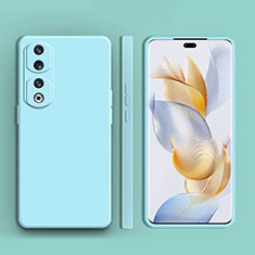 Funda Silicona Ultrafina Goma 360 Grados Carcasa YK2 para Huawei Honor 90 Pro 5G Azul Claro