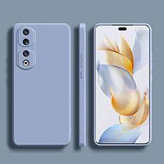 Funda Silicona Ultrafina Goma 360 Grados Carcasa YK2 para Huawei Honor 90 Pro 5G Gris Lavanda
