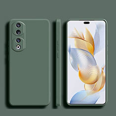 Funda Silicona Ultrafina Goma 360 Grados Carcasa YK2 para Huawei Honor 90 Pro 5G Verde