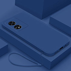 Funda Silicona Ultrafina Goma 360 Grados Carcasa YK2 para Huawei Honor X5 Plus Azul