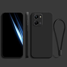 Funda Silicona Ultrafina Goma 360 Grados Carcasa YK2 para Huawei Honor X7a Negro