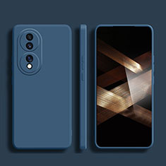 Funda Silicona Ultrafina Goma 360 Grados Carcasa YK2 para Huawei Honor X7b Azul