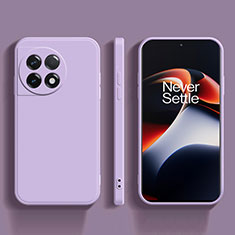 Funda Silicona Ultrafina Goma 360 Grados Carcasa YK2 para OnePlus 11R 5G Purpura Claro