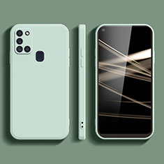 Funda Silicona Ultrafina Goma 360 Grados Carcasa YK2 para Samsung Galaxy A21s Menta Verde
