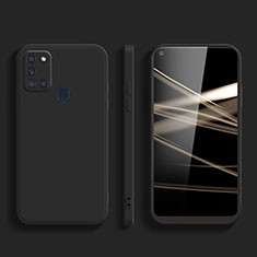 Funda Silicona Ultrafina Goma 360 Grados Carcasa YK2 para Samsung Galaxy A21s Negro