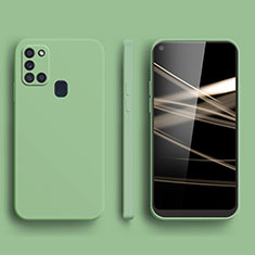 Funda Silicona Ultrafina Goma 360 Grados Carcasa YK2 para Samsung Galaxy A21s Verde