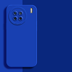 Funda Silicona Ultrafina Goma 360 Grados Carcasa YK2 para Vivo X90 5G Azul