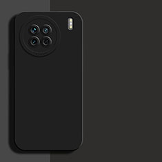 Funda Silicona Ultrafina Goma 360 Grados Carcasa YK2 para Vivo X90 Pro 5G Negro