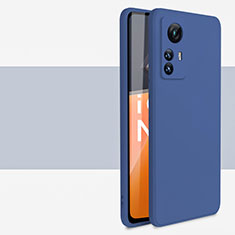 Funda Silicona Ultrafina Goma 360 Grados Carcasa YK2 para Xiaomi Mi 12T 5G Azul