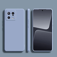 Funda Silicona Ultrafina Goma 360 Grados Carcasa YK2 para Xiaomi Mi 13 5G Gris Lavanda