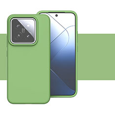 Funda Silicona Ultrafina Goma 360 Grados Carcasa YK2 para Xiaomi Mi 14 5G Menta Verde