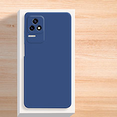 Funda Silicona Ultrafina Goma 360 Grados Carcasa YK2 para Xiaomi Poco F4 5G Azul