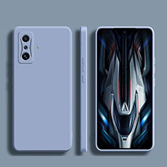 Funda Silicona Ultrafina Goma 360 Grados Carcasa YK2 para Xiaomi Poco F4 GT 5G Gris Lavanda