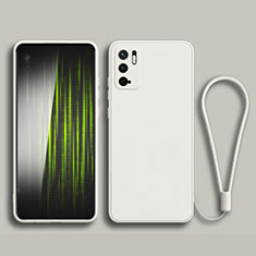 Funda Silicona Ultrafina Goma 360 Grados Carcasa YK2 para Xiaomi POCO M3 Pro 5G Blanco