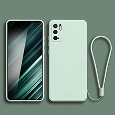Funda Silicona Ultrafina Goma 360 Grados Carcasa YK2 para Xiaomi Redmi Note 10T 5G Menta Verde