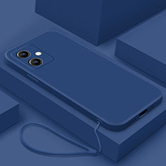 Funda Silicona Ultrafina Goma 360 Grados Carcasa YK2 para Xiaomi Redmi Note 12R Pro 5G Azul