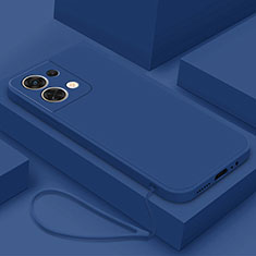Funda Silicona Ultrafina Goma 360 Grados Carcasa YK2 para Xiaomi Redmi Note 13 5G Azul