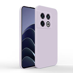 Funda Silicona Ultrafina Goma 360 Grados Carcasa YK3 para OnePlus 10 Pro 5G Purpura Claro