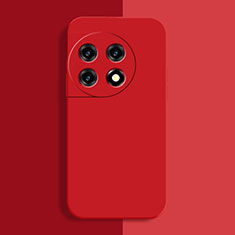 Funda Silicona Ultrafina Goma 360 Grados Carcasa YK3 para OnePlus 11R 5G Rojo