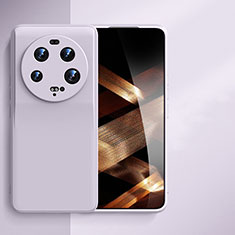 Funda Silicona Ultrafina Goma 360 Grados Carcasa YK3 para Xiaomi Mi 13 Ultra 5G Purpura Claro