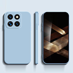 Funda Silicona Ultrafina Goma 360 Grados Carcasa YK3 para Xiaomi Mi 14 5G Azul Claro