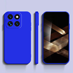 Funda Silicona Ultrafina Goma 360 Grados Carcasa YK3 para Xiaomi Mi 14 5G Azul Real