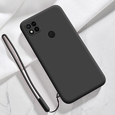 Funda Silicona Ultrafina Goma 360 Grados Carcasa YK3 para Xiaomi POCO C3 Negro