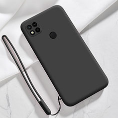 Funda Silicona Ultrafina Goma 360 Grados Carcasa YK3 para Xiaomi POCO C31 Negro