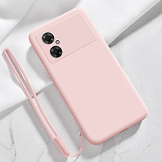 Funda Silicona Ultrafina Goma 360 Grados Carcasa YK3 para Xiaomi Poco M4 5G Rosa