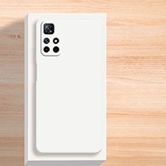 Funda Silicona Ultrafina Goma 360 Grados Carcasa YK3 para Xiaomi Poco M4 Pro 5G Blanco