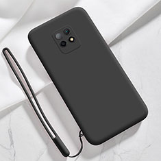 Funda Silicona Ultrafina Goma 360 Grados Carcasa YK3 para Xiaomi Redmi 10X 5G Negro