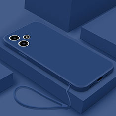 Funda Silicona Ultrafina Goma 360 Grados Carcasa YK3 para Xiaomi Redmi 12 5G Azul