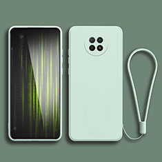 Funda Silicona Ultrafina Goma 360 Grados Carcasa YK3 para Xiaomi Redmi Note 9T 5G Menta Verde