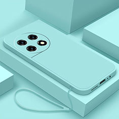 Funda Silicona Ultrafina Goma 360 Grados Carcasa YK4 para OnePlus 11 5G Azul Claro