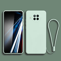 Funda Silicona Ultrafina Goma 360 Grados Carcasa YK4 para Xiaomi Mi 10i 5G Menta Verde