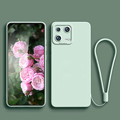 Funda Silicona Ultrafina Goma 360 Grados Carcasa YK4 para Xiaomi Mi 13 Pro 5G Menta Verde