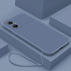 Funda Silicona Ultrafina Goma 360 Grados Carcasa YK4 para Xiaomi Poco M4 5G Gris Lavanda