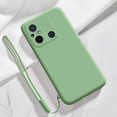 Funda Silicona Ultrafina Goma 360 Grados Carcasa YK4 para Xiaomi Redmi 12C 4G Verde