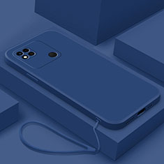 Funda Silicona Ultrafina Goma 360 Grados Carcasa YK4 para Xiaomi Redmi 9C Azul