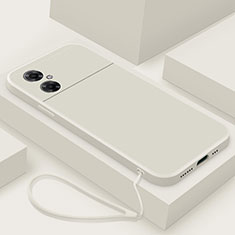 Funda Silicona Ultrafina Goma 360 Grados Carcasa YK4 para Xiaomi Redmi Note 11R 5G Blanco