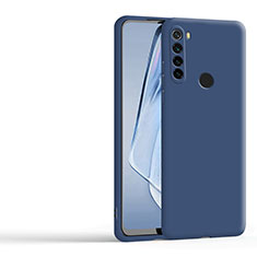 Funda Silicona Ultrafina Goma 360 Grados Carcasa YK4 para Xiaomi Redmi Note 8 (2021) Azul