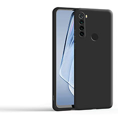 Funda Silicona Ultrafina Goma 360 Grados Carcasa YK4 para Xiaomi Redmi Note 8 (2021) Negro